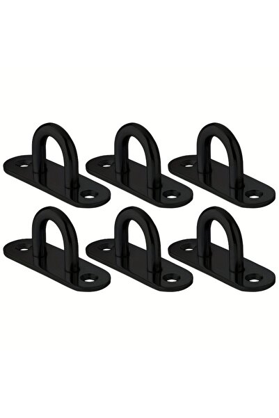 Choice 6pcs 6 Pcs Stainless Steel Pad Eye Plate Hooks Heavy Duty Ceiling Wall...