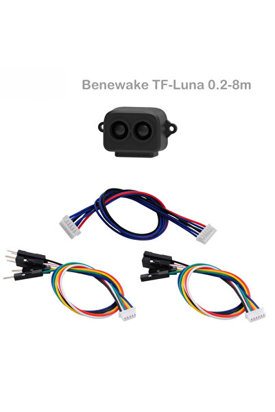 Choice Benewake TF-Luna LiDAR Range Finder Module 5V UART IIC Interface 8m Si...