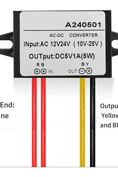 choice2 وحدة تنظيم جهد كهربائي من 10-28 فولت تيار متردد إلى 5 فولت/1 أمبير، و...