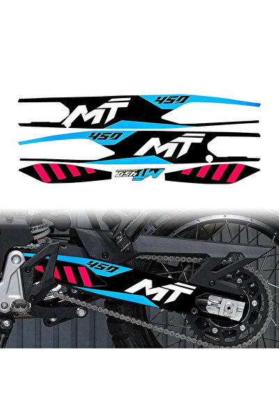 Choice8 ٠٠٤ ملصقات ذراع التأرجح لدراجة CFMOTO 450MT 450 MT 2024 النارية، حماي...