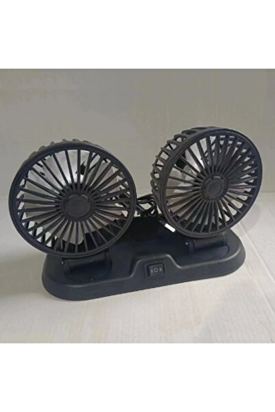 Choice 5V Black 5V 12V 24V Car Fan Cooling Car Fan Dual Head Usb Car Fan 2 Sp...