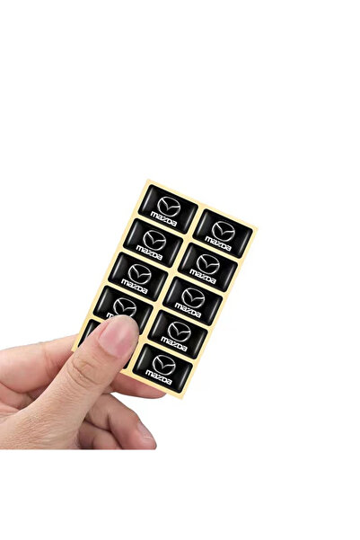 Choice علبة نظارات قبعة بواقٍ شمسي للسيارة من مازدا، 10 قطع، مشبك نظارات شمسي...