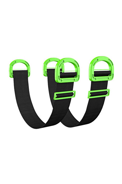 Choice1 green 2Pcs Furniture Moving Carrying Straps 300kg Easy Transport Carr...