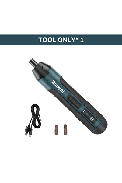 Choice1 مفك براغي كهربائي لاسلكي أزرق من ماكيتا | 3.6 فولت، عزم دوران 5 نيوتن...