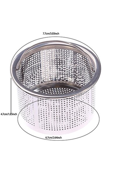 Choice1 B-Height-4.7cm Hair Catcher Stopper Stainless Steel Bathtub Shower Dr...