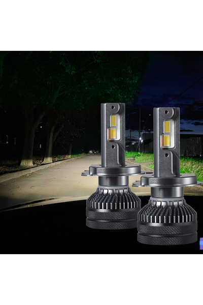 Choice15 H4 4300K ​​عمر طويل K6C LED قوي H1 H7 H4 H11 H8 9005 9006 9012 HB3 H...