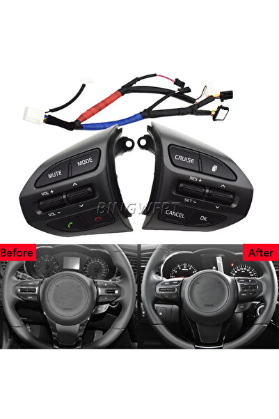 Choice Steering Wheel Control Buttons Remote Telephone Cruise Control Switch ...