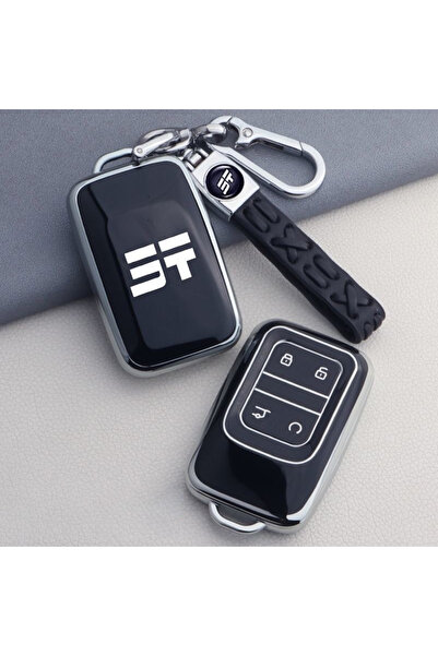 Choice3 for JETOUR G700 Style 1-Black TPU Key Cover for JETOUR G700 T1 T2 202...