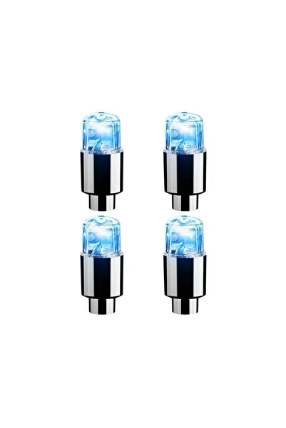 choice2 4 قطع زرقاء وقطعتان ملونتان من مصابيح صمامات عجلات LED للدراجات النار...