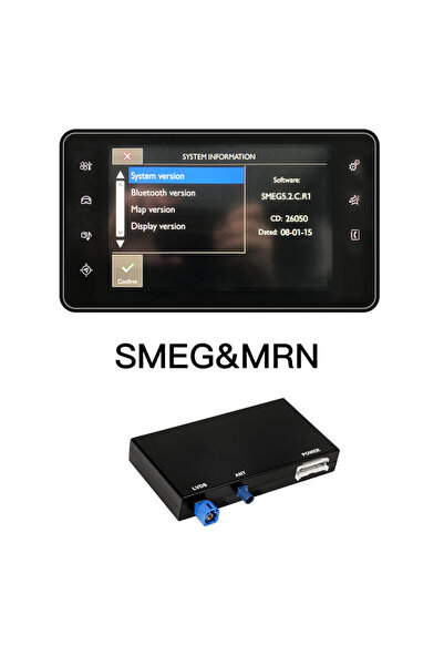 Choice نظام SMEG MRN اللاسلكي لسيارات بيجو وسيتروين SMEG 208 3، يدعم نظامي Ca...