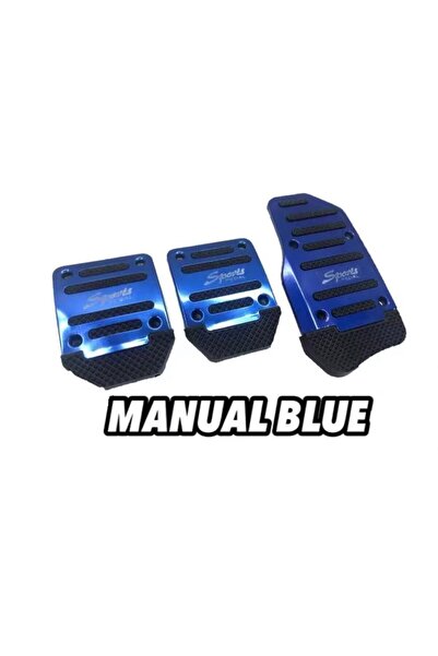 Choice blue 3pc Automatic/Manual Non-Slip Aluminum Alloy Safty Auto Gearbox C...