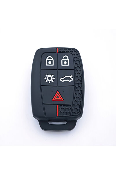 Choice black 5 Buttons Silicone Key Case Fob For Volvo XC90 C70 S60 D5 V50 S4...