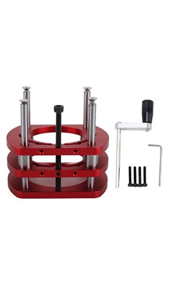 Choice Red Router Lift Base Aluminum Alloy Router Table Saw Insert Plate Lift...