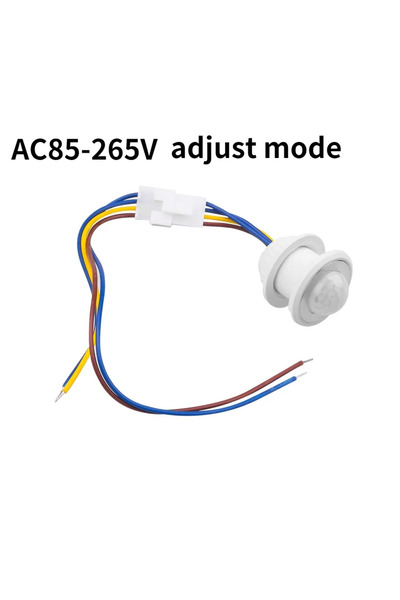 Choice AC 85v-256v PIR Motion Sensor Switch Auto Switch 110V/220V Adjustable ...