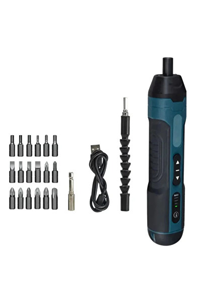 Choice1 20 قطعة من مفكات البراغي الكهربائية اللاسلكية القابلة لإعادة الشحن بب...