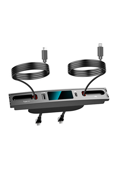 Choice black Car USB Charger Multi-Port for 2021-2022 Tesla Model 3/Y Multifu...