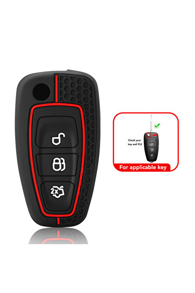 Choice Type B Car Key Case Full Cover Holder Shell For Ford Ranger CMax SMax ...