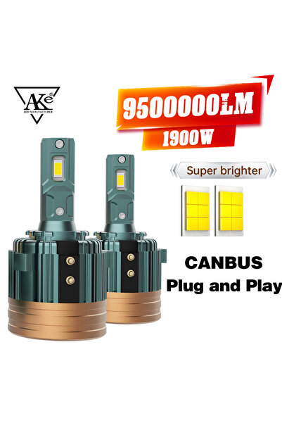 Choice مصباح أمامي LED H15 أبيض بارد 6000 كلفن لسيارة فولكس فاجن جولف H15، بد...