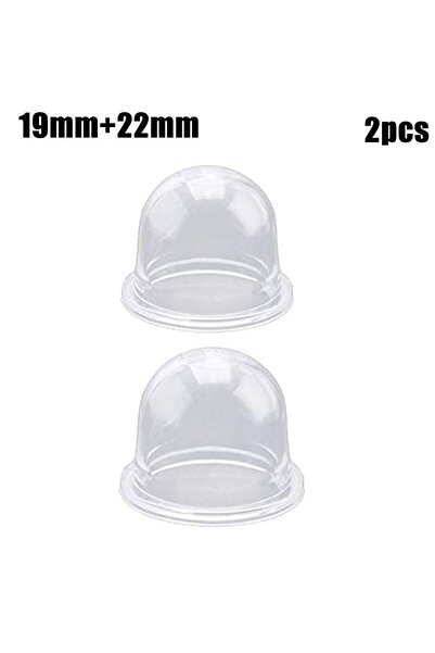 Choice A 2pcs Fuel Primer Bulb Set 19/22mm Carb Primer Bulb Cap Carburetor Sp...