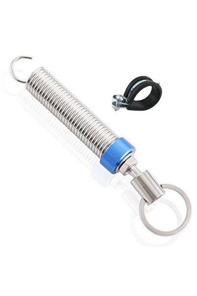 Choice طقم رفع غطاء صندوق السيارة القابل للتعديل التلقائي باللون الأزرق مع زن...