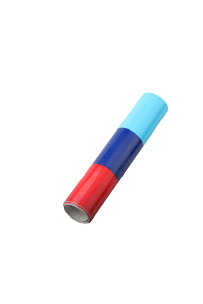 Choice ملصق سيارة من الفينيل بألوان متعددة، مقاس 1 متر، بتصميم خطوط ملونة، من...