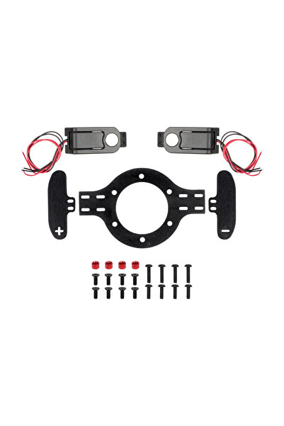 Choice CHINA-Black Racing Simulation Steering Wheel Shift Paddles Magnetic Pa...