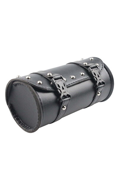 Choice حقائب جانبية للدراجات النارية من جلد الأسود المقاوم للماء، حقيبة أدوات...