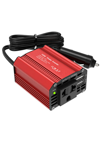 Choice طاقة الذروة الحمراء 300 واط، طاقة الذروة المقدرة 150 واط، محول طاقة لل...