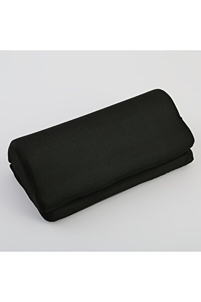 Choice1 مسند قدم أسود، مسند قدم يُوضع أسفل طاولة العمل، مسند قدم بغطاء قابل ل...