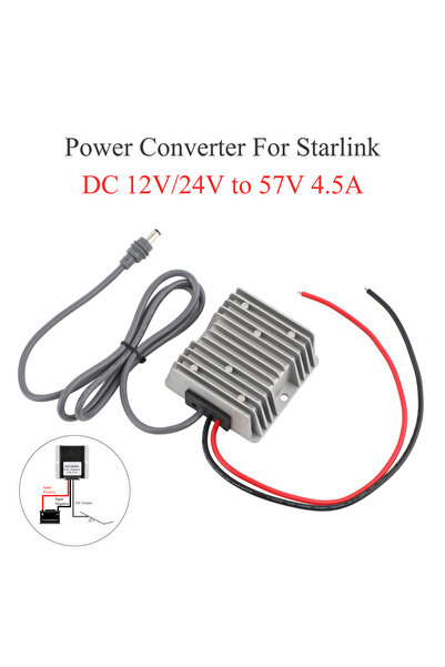 Choice محول طاقة تيار مستمر من نوع Starlink Gen3، يعمل بجهد 57 فولت/12 فولت/2...