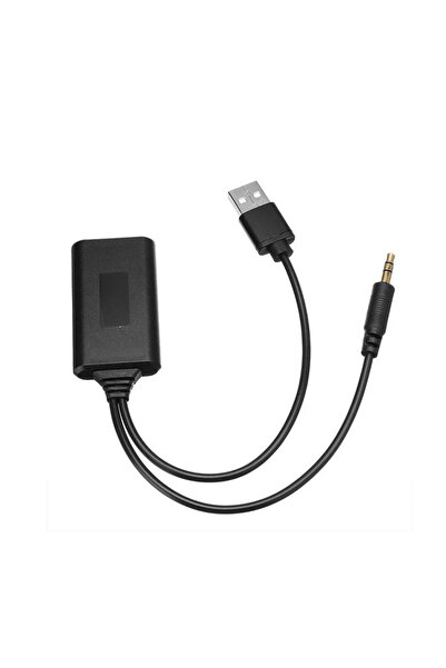 Choice جهاز استقبال بلوتوث لاسلكي عالمي للسيارة أسود اللون، USB 3.5 مم، وسائط...