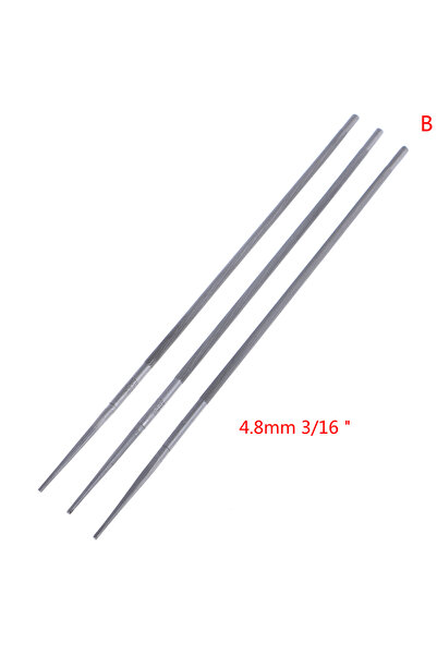 choice2 4.8mm 3pcs Round Chainsaw Saw Chain Files Sharpening Chainsaw Chains ...