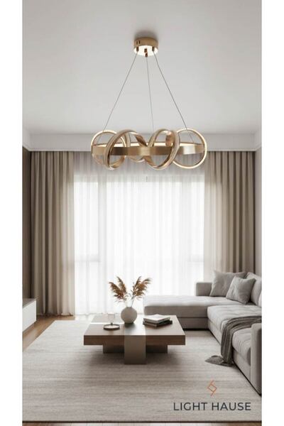 moontime alaçatı 6'lı Yıldız Model Modern Salon Avizesi, Şık ve Kaliteli Aydı...