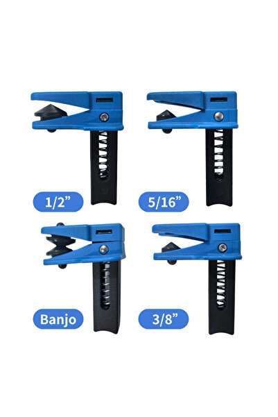 Choice 4PCS 4Pcs Car Brake Oil Brake Clamp Pipe Plug Tool To Prevent Oil Spil...