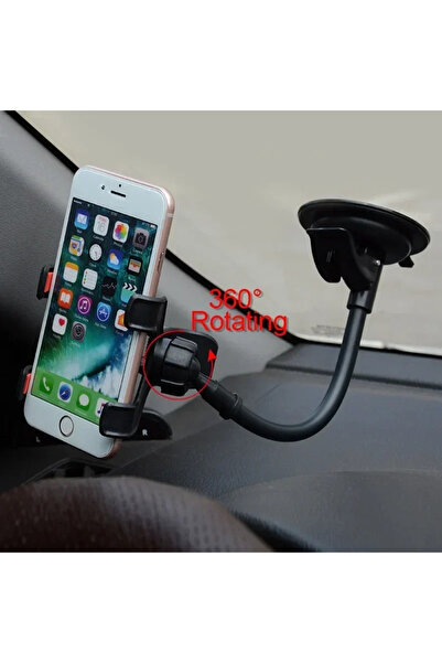 Choice حامل هاتف للسيارة ZJ402، حامل هاتف محمول طويل الذراع قابل للدوران 360 ...
