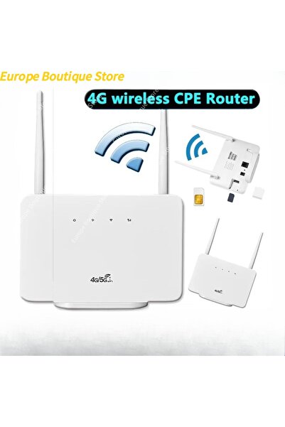 Choice راوتر لاسلكي أبيض بتقنية 4G بسرعة 300 ميجابت في الثانية، مودم لاسلكي، ...