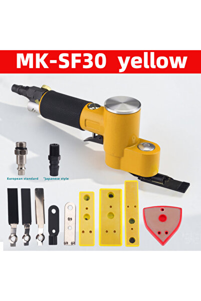 Choice MK-SF30 yellow Yellow pneumatic single-line sand sandblasting machine,...