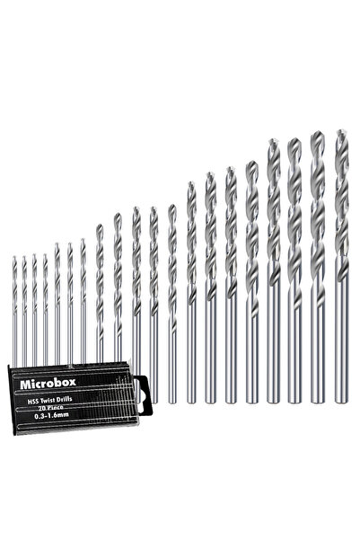 choice2 ٢٠ قطعة من مثقاب XCAN 20/21 قطعة صغير حلزوني من الفولاذ عالي السرعة (...