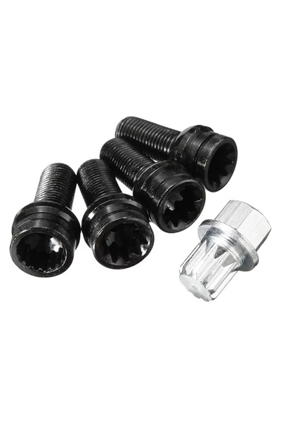 Choice 5pcs 5pcs For VW Golf Jetta Beetle Passat Audi Car Anti-theft Wheel Sc...