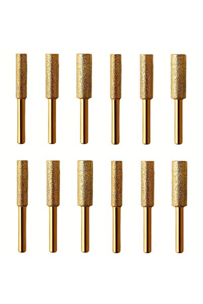 Choice 12PCS 12 CS Diamond Chainsaw Sharpener Chainsaw 3 Size Diamond Sharpen...