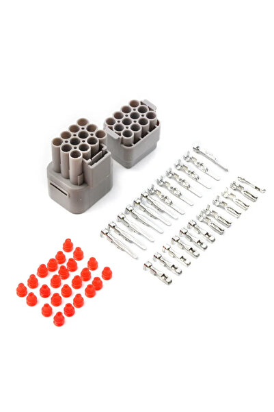 Choice مجموعة موصلات مقاومة للماء ذات 12 سنًا، بمسافة 2.2-2.5 مم، أطراف دوبون...