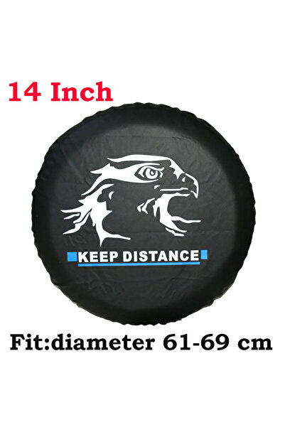 Choice1 غطاء إطار احتياطي لعجلة سيارة مقاس 14 بوصة، متوفر بمقاسات 14/15/16/17...