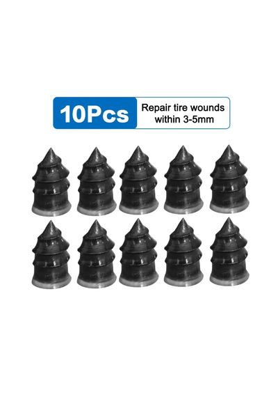 Choice4 10 قطع من مسامير تثبيت إطارات السيارات الكبيرة الخالية من الغراء - سد...