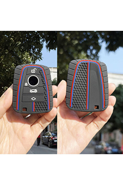 Choice new 2line 1pc Protection Holder Keychain Interior Accessories For BMW ...