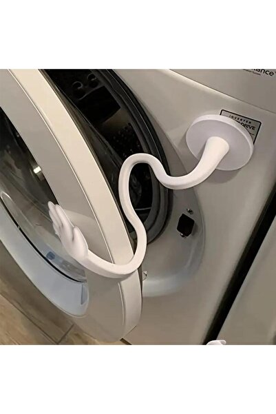 Choice1 White Door Stop Support Bracket Washing Machine Door Holder Ventilati...