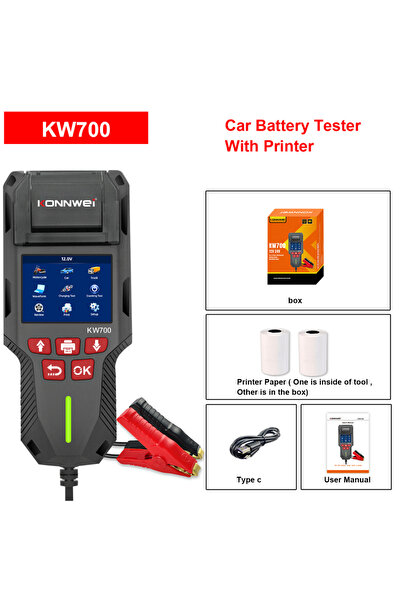 Choice KONNWEI KW700 KONNWEi 12V-24V Automotive Battery Diagnostic Tool Batte...