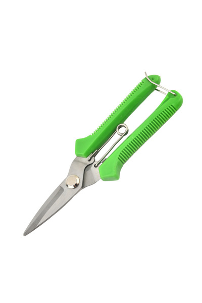 choice2 مقص تقليم باي أخضر فاتح 190 مم، شفرة مستقيمة من الفولاذ المقاوم للصدأ...