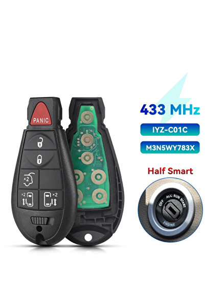 Choice5 مفتاح سيارة عن بعد KEYYOU 433 ميجاهرتز ID46 مع Plus Plus، متوافق مع س...