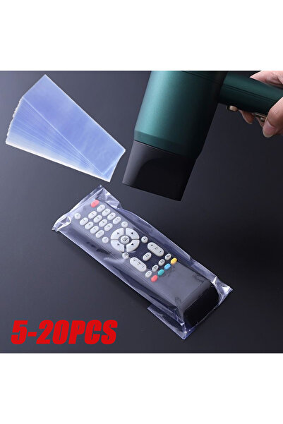 Choice 5 قطع 8×25 سم، 5/10/20 قطعة، غطاء شفاف قابل للانكماش الحراري لجهاز الت...