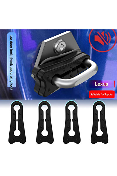 Choice 4 قطع من ممتصات صدمات الأبواب لسيارات تويوتا بريوس، كامري، كورولا، CHR...